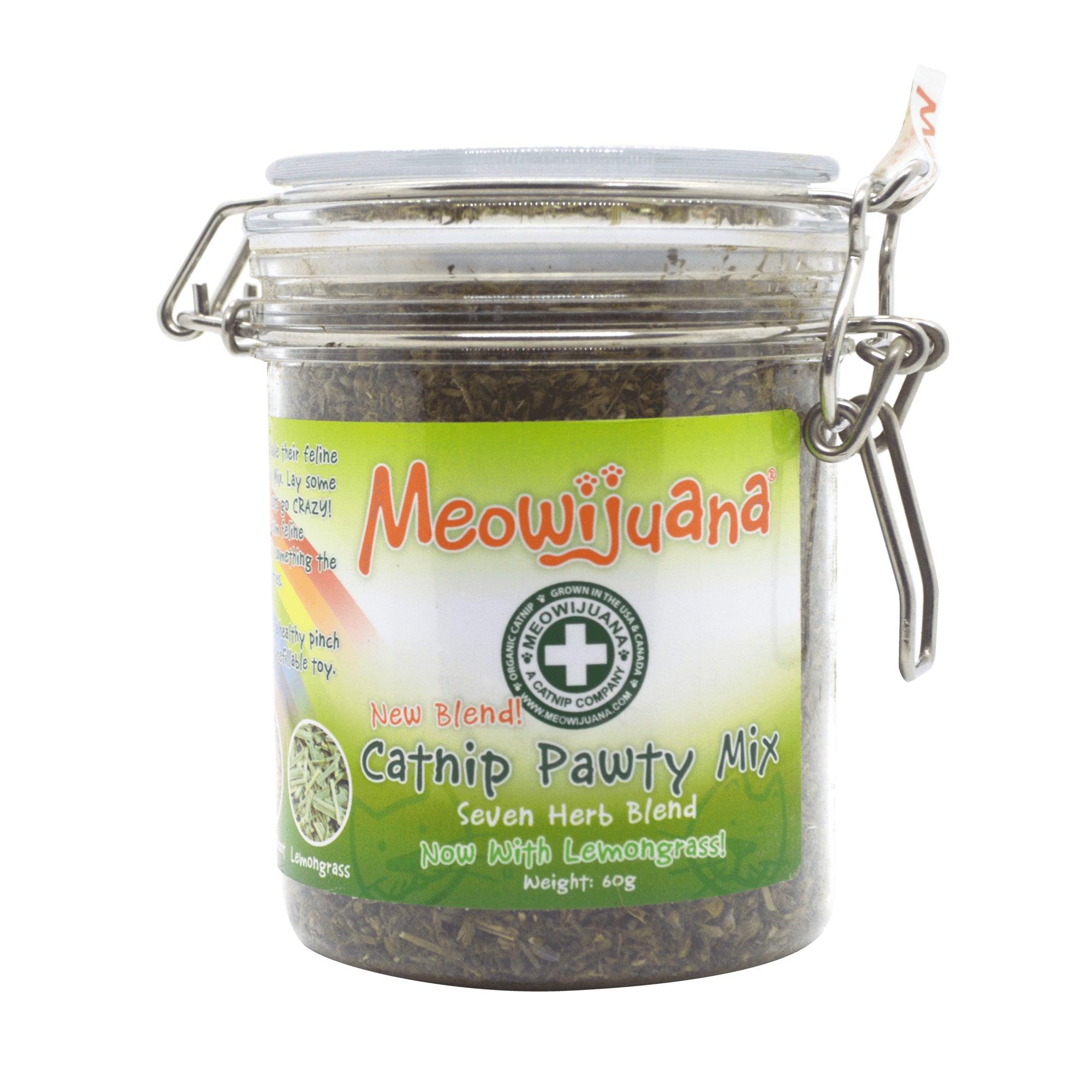 Meowijuana®  Garden Pawty Catnip Blend by SmarterPaw® – Meowijuana - A  Catnip Company