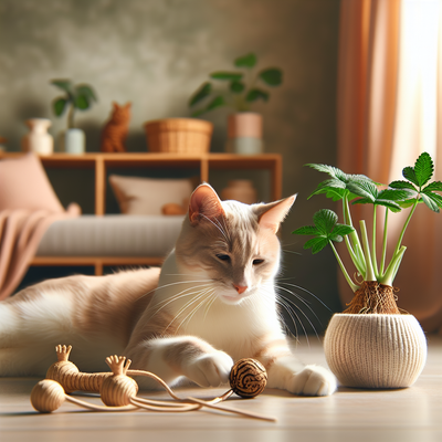 Valerian Root Toys for Cats: A Calming Play Option