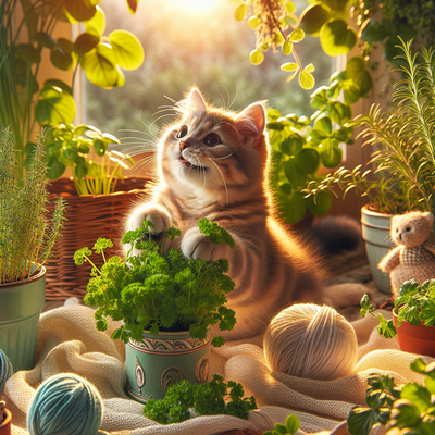 Non-Toxic Cat Play Herbs: Safe Options for Your Pet