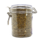 Meowijuana Stargazer Mix in a clear jar with herbs for a calming experience for cats.