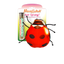 Meowijuana "Get Sprung!" Ladybug toy packaging with premium Canada and USA-grown catnip included.