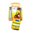 A bottle-shaped cat toy resembling a Hazy IPA, packaged with Meowijuana® branding and a tube of premium catnip included.