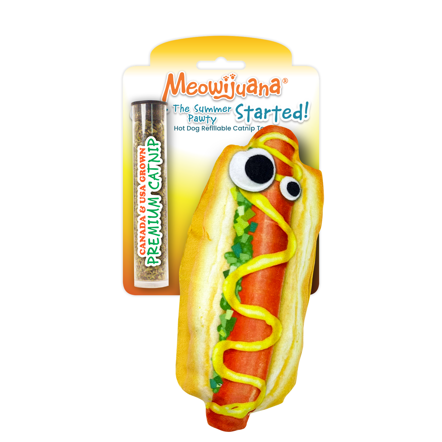 Get the Summer Pawty Started Refillable Hot Dog