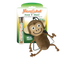 Meowijuana Jump 'n' Jamb! Funky Monkey refillable catnip toy in its packaging with a tube of premium catnip.