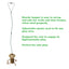 Hanging Funky Monkey toy set up with its adjustable elastic cord, sturdy hanger, and solo play design benefits highlighted.