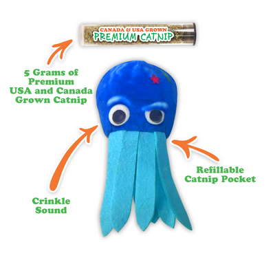 Get Tangled Floppy Octopus Refillable Toy