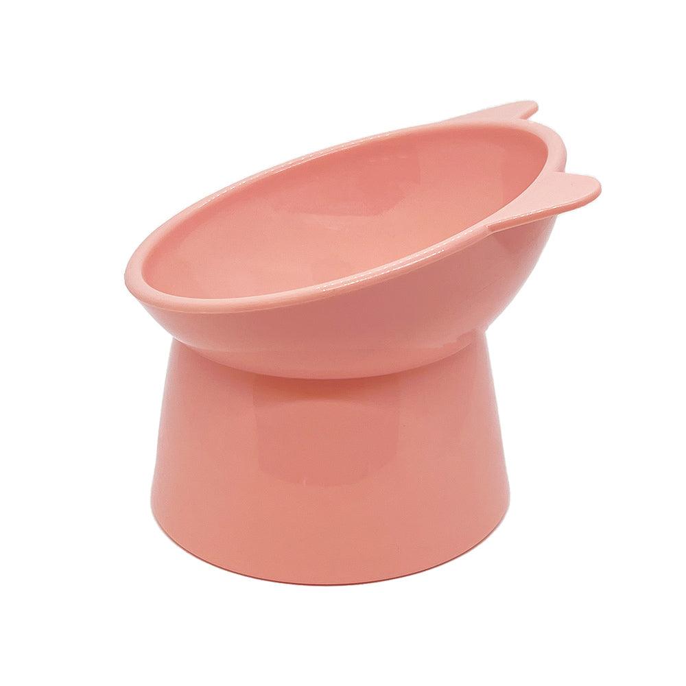 Cat dish with clearance lid